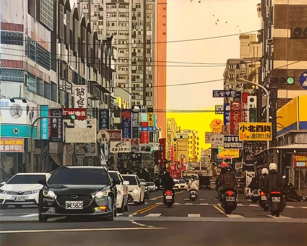 景物日常－陳維嘉油畫個展 - 台中市大墩文化中心