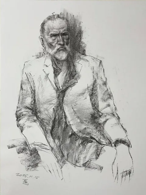 藝文研習成果展－王亮天師生素描畫展 - 台中市大墩文化中心