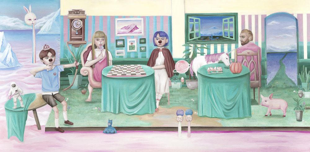 2026.04 月亮的背面是粉紅色的-在純粹中棲息｜曾義晴個展 - 日帝藝術