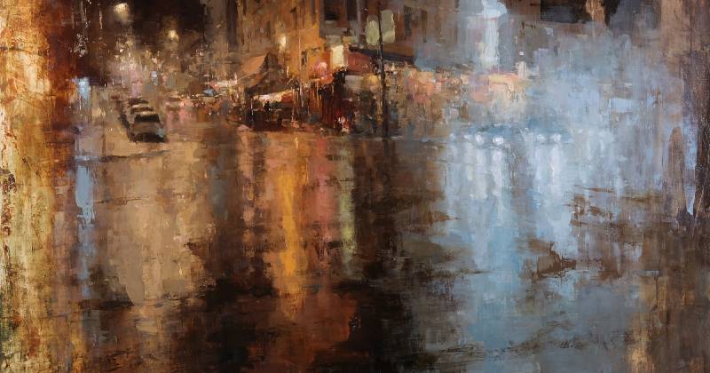 曾新耀『城 市 印 象』油畫創作個展 - 晴山藝術中心