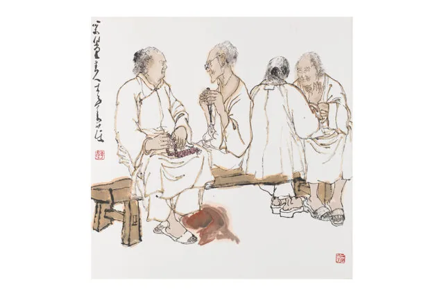 豪邁采風 李奇茂水墨百年展 - 創價美術館
