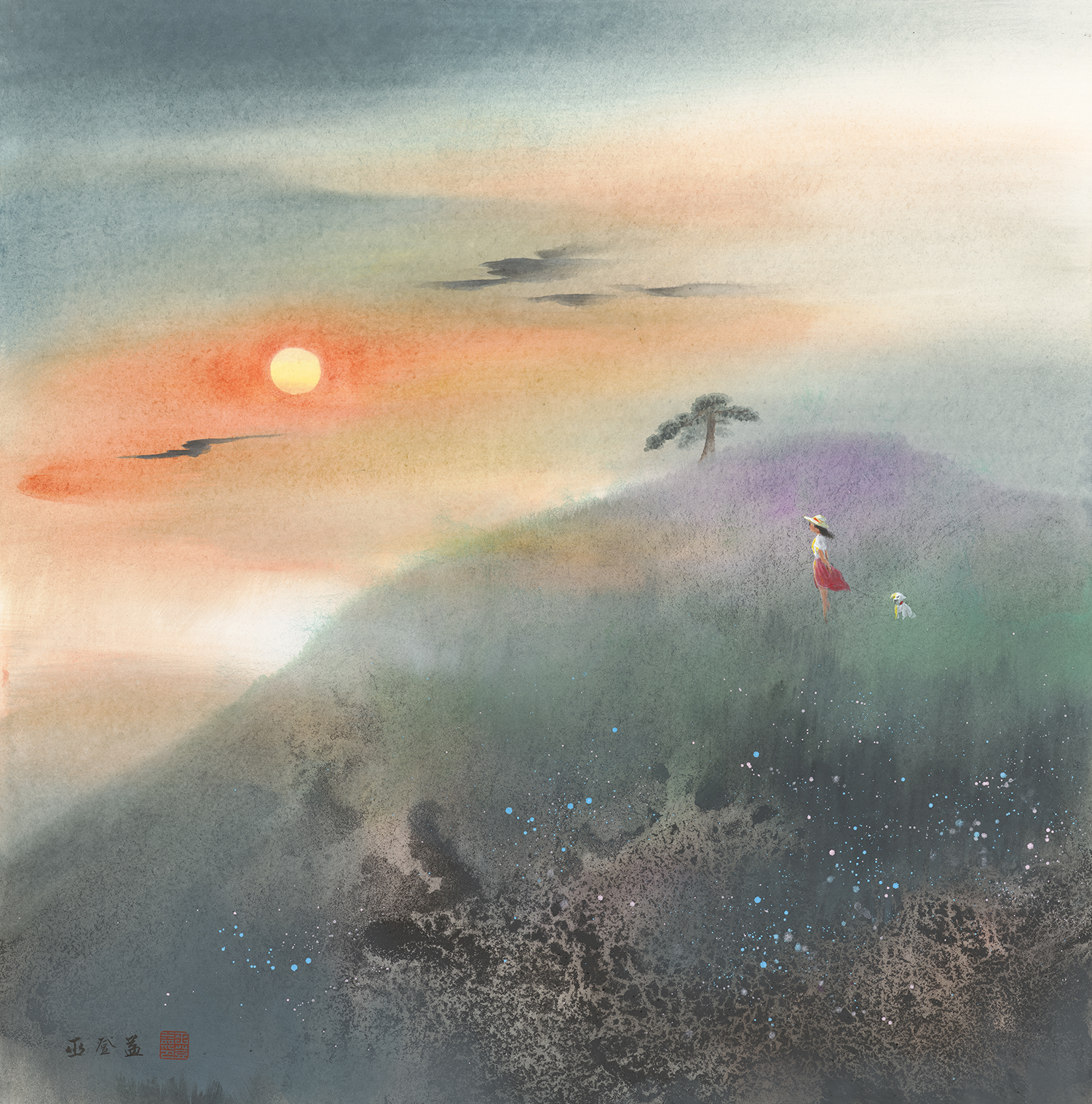 日出 - 巫登益美術館