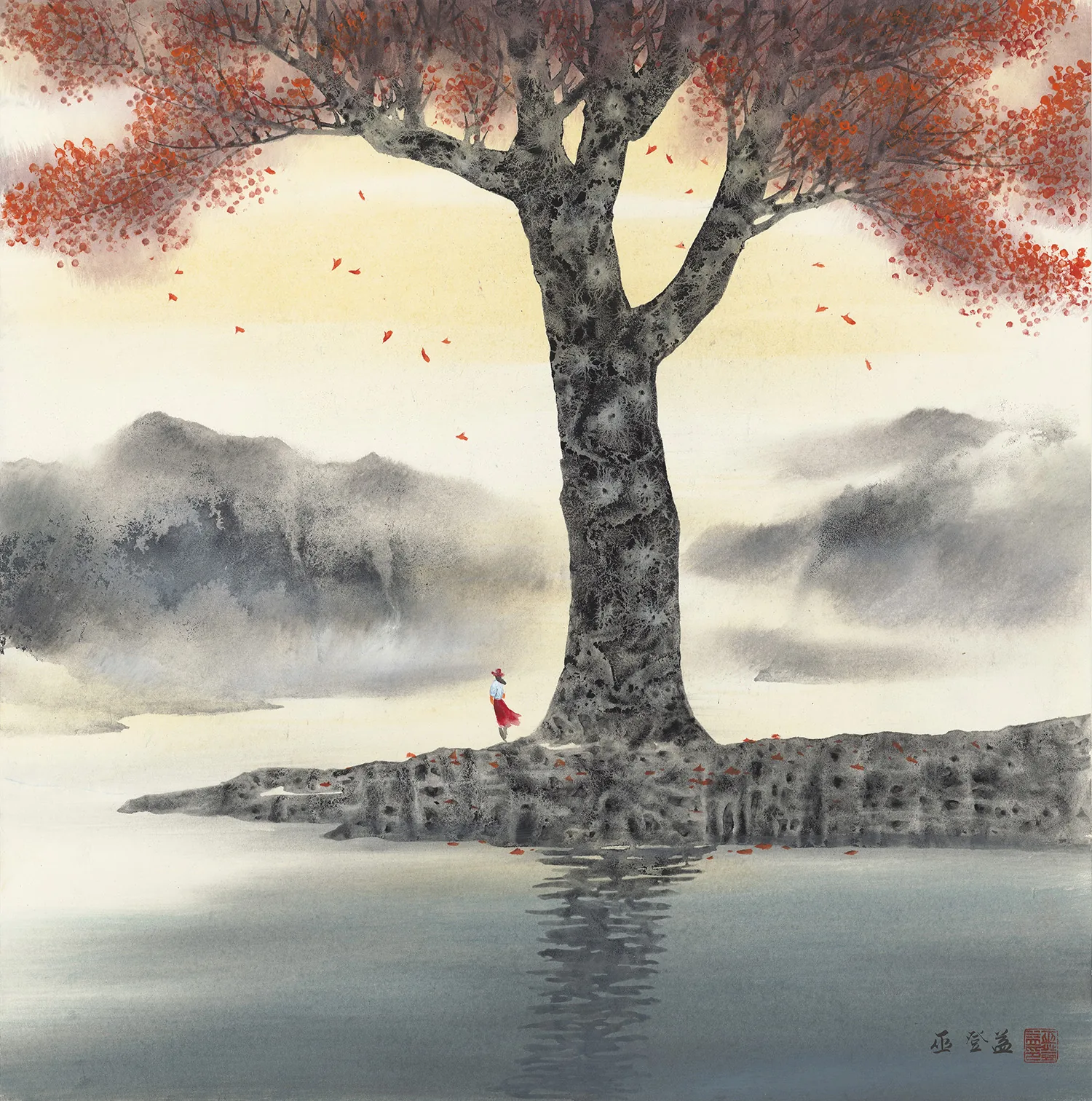 秋思 - 巫登益美術館